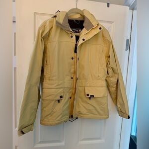 Vans Yellow Winter Coat Snowboarding Skiing Jacket Size M